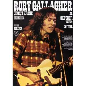  Rory Gallagher   Tattoo 1973   CONCERT   POSTER from 