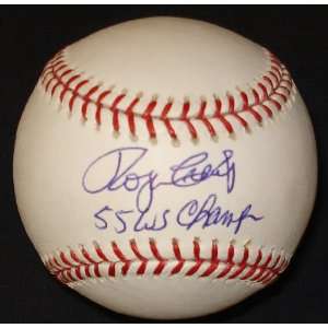  Roger Craig Autographed Baseball w/ 55 WS Champs Sports 