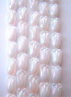 Glass Tulip Beads