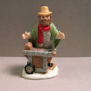 LEFTON COLONIAL VILLAGE #13521 A CHRISTMAS TRADITION   CHESTNUT SELLER 