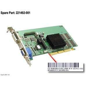 Compaq Genuine NVIDIA Synergy III 32MB AGP Graphics Controller vga/dvi 