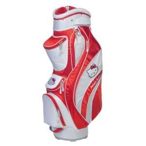 Hello Kitty Golf Mix & Match Cart Bag Red/White  Sports 