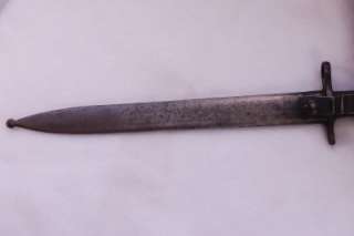   1897 Krag Springfield Rifle Bayonet w/Scabbard & Cartridge Belt  