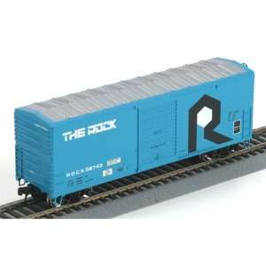   HO RTR 40 Modern Box RI/The Rock/Blue #58743 Toys & Games