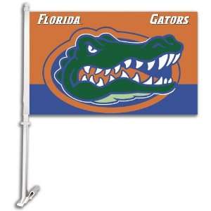    97009   Florida Gators Car Flag W/Wall Brackett