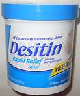 Desitin Creamy Rapid Relief from First Use Value Size Jar 16 oz 