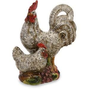  Cuckoo Rooster and Hen