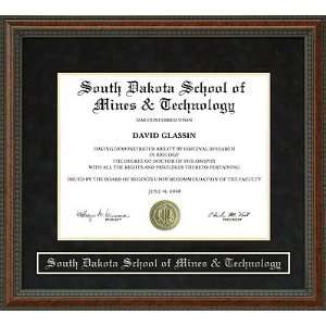   School of Mines & Technology (SDSMT) Diploma Frame