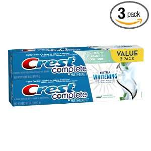  Complete Extra Whitening with Tartar Protection Toothpaste 