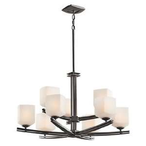 Brinbourne Collection 9 Light 19ö Anvil Iron Finish Chandelier 42294 