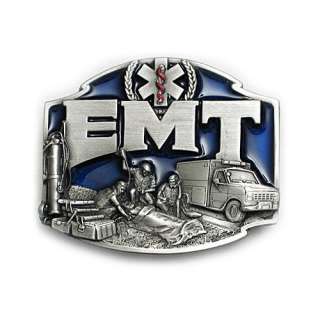  EMT Paramedic Belt Buckle EMS Rescue Clothing