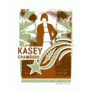Kasey Chambers Poster Silk Screen Austin La Zona