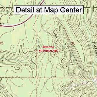   Map   Riverton, Oregon (Folded/Waterproof)