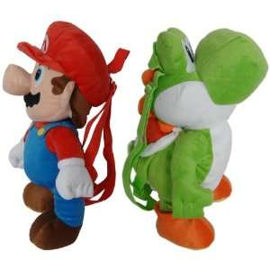   Super Mario Brothers Nintendo Plush Backpack Case Of 6 Toys & Games