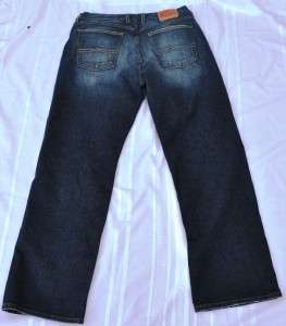 LUCKY BRAND Mens Dungarees Relaxed Boot Cut Blue Jeans, Size 36  