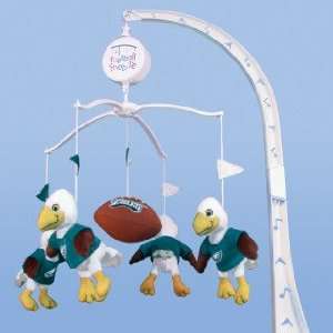  PHILADELPHIA EAGLES Team Mascots Plush Baby MUSICAL FOOTBALL 