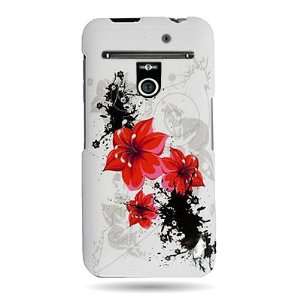  WIRELESS CENTRAL Brand Hard Snap on Shield With RED LILY 
