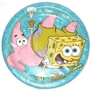   Nickelodeon Spongebob Squarepants 8 Count Dessert Plates Toys & Games