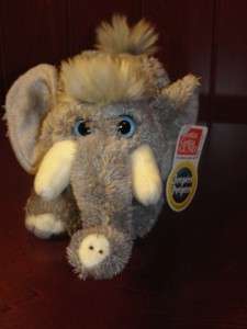 GUND JEEPERS PEEPERS KUBU Stuffed Animal Plush Gray Elephant Toy 