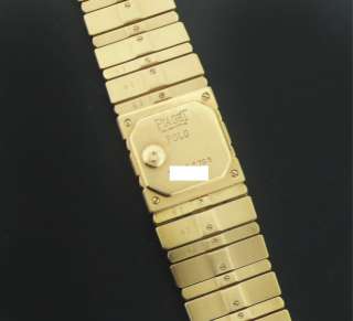 Ladies PIAGET Polo 18k Yellow Gold Diamond Watch  