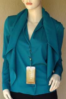 GUCCI Auth New Womens Silk Top Shirt Blouse size 4   40  