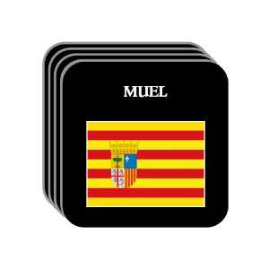  Aragon   MUEL Set of 4 Mini Mousepad Coasters 