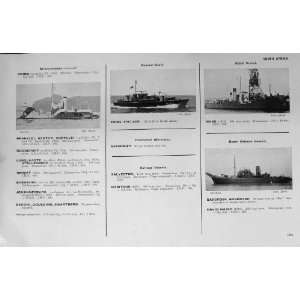   1953 54 Ships Mead Barcross Hektor Torpedo Boats Eire