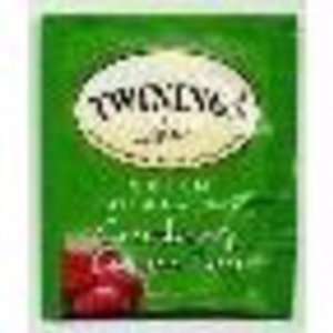  Twinings of London Cranberry Green Tea Case Pack 120