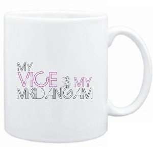 Mug White  my vice is my Mridangam  Instruments  Sports 