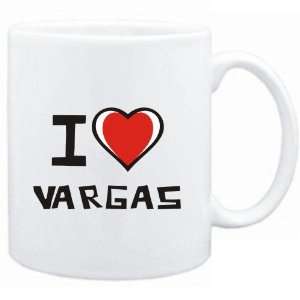  Mug White I love Vargas  Last Names