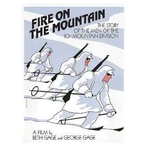 Fire on the Mountain Original Movie Poster, 19 x 25.5 (1995)  