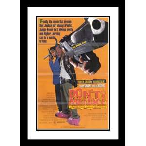  Menace to South Central 20x26 Framed and Double Matted Movie 