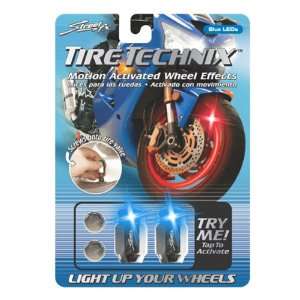   Street FX 1042198 Tire Technix Moto Hex Blue Light Automotive