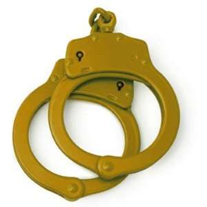  Hiatt Handcuff Standard Steel Handcuffs, Orange Sports 