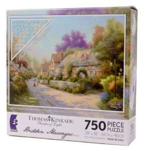    Thomas Kinkade Foxglove Cottage with Hidden Messages Toys & Games