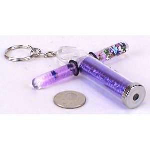   Toys, Purple Liquid Motion 4  Small Key Chain