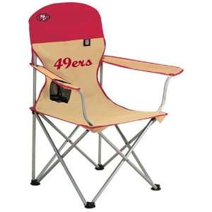  North Pole San Francisco 49ers Deluxe Folding Arm Chair 