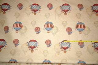 Esquisite Designer fabric Hot Air Balloons  