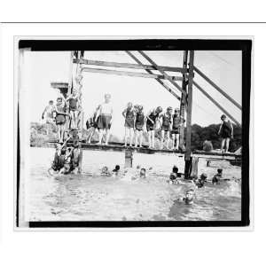  Historic Print (L) Davis, swimming, Moosehead, 7/22/21 