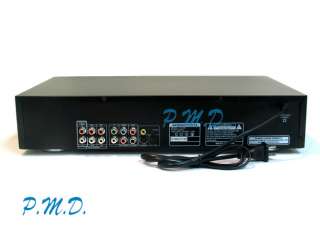   JBK M 5000 MIDI DVD CDG CD+G Multi Karaoke Player With 2 Wired Mics