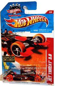 2011 Hot Wheels Thrill Racers Volcano #203 Jet Threat 3.0  