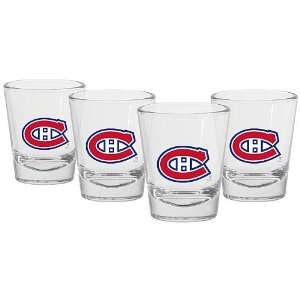  Mustang Montreal Canadiens 4 Pack Shot Glasses