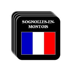 France   SOGNOLLES EN MONTOIS Set of 4 Mini Mousepad 