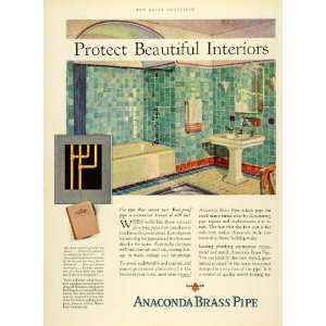   Roger Whitman Piping Bathroom   Original Print Ad