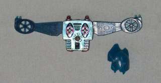 vintage Mego Micronauts SPACE GLIDER PARTS LOT blue wingpack helmet 