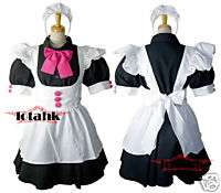 Lolita maid dress Cosplay Costume Custom Made C(222)  