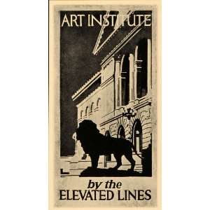  1933 Art Institute Chicago Willard Frederic Elms Print 