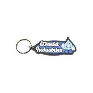  World Industries Wet Willy Oval Rubber Keychain Sports 