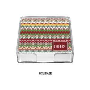  Preppy Plates Holidaze / Cheers Coasters