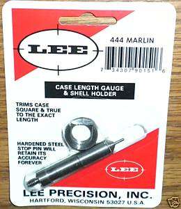 LEE 444 Marlin RifleTrim gage & shell holder, # 90151  